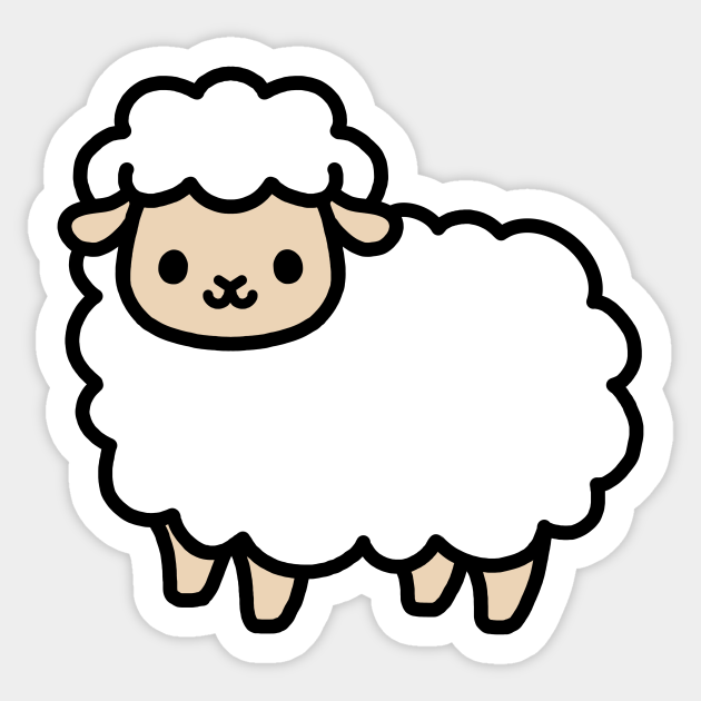 Sheep Sheep Sticker Teepublic 